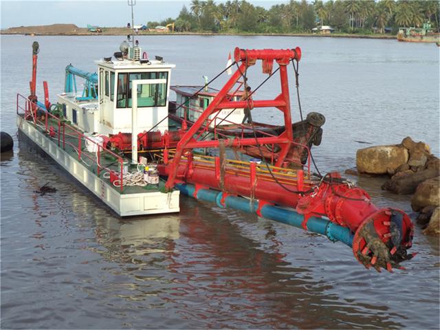 14 inch Cutter Suction Dredger